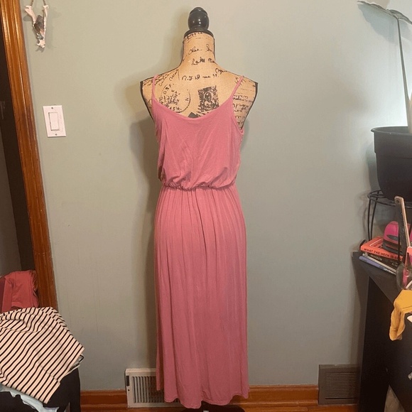 Olivia Rae Womens Sleeveless Maxi Dress Pink Size Small - Picture 2 of 4